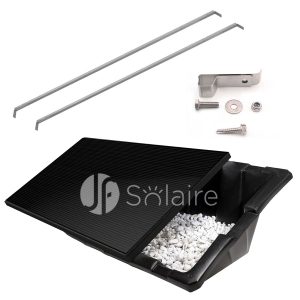 Kit de fixation bac plastique