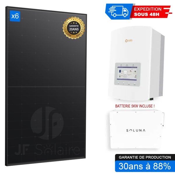Kit panneaux solaires batterie 3Kw