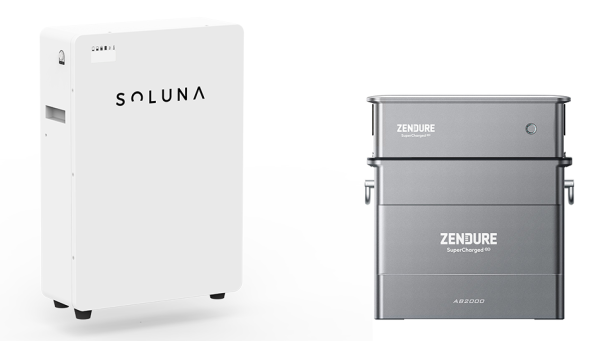 Batteries Soluna et Zendure